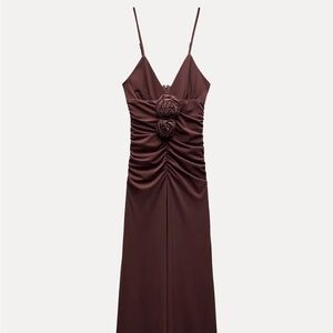 Zara Burgundy dress